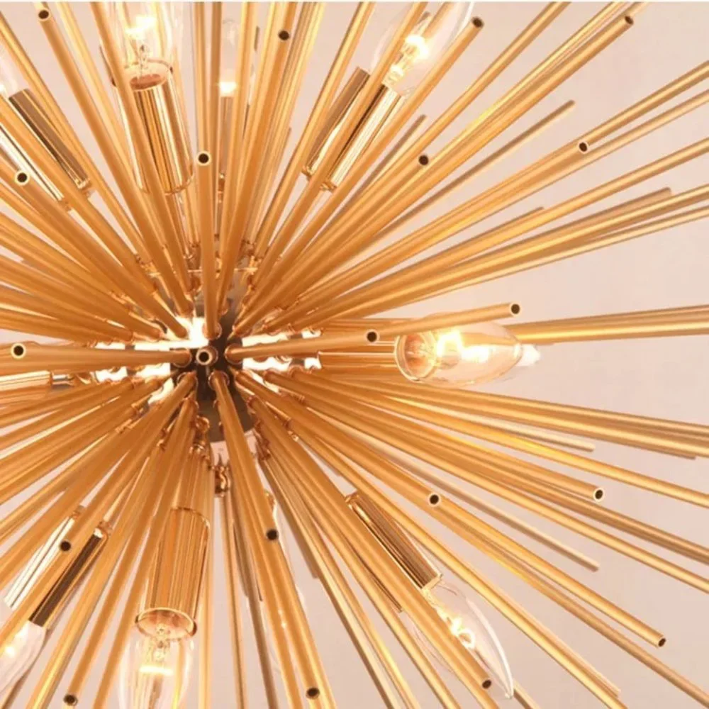 Dandelion Chandelier Nordic Spark Ball Starburst Sputnik Modern Contemporary Art